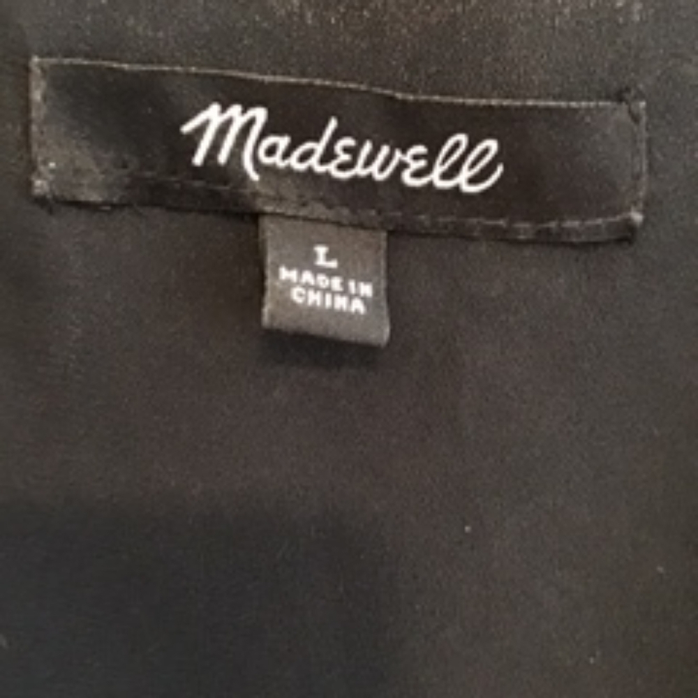 Madewell Navy Floral Dress - Picture 6 of 9